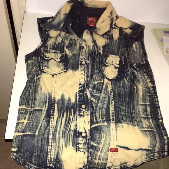 Miss Sixty denim vest small - Picture 3 of 6